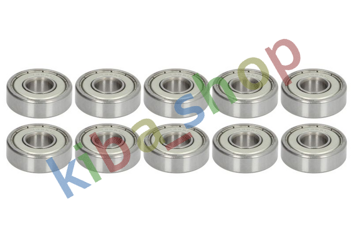 10X26X8 BEARING STANDARD BALL BEARING 10PCS SEALING TYPE DOUBLE-SIDED/SLOTTED