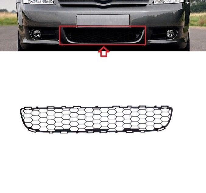 FOR TOYOTA COROLLA VERSO 2004 - 2007 NEW FRONT LOWER BUMPER CENTER GRILL GRILLE