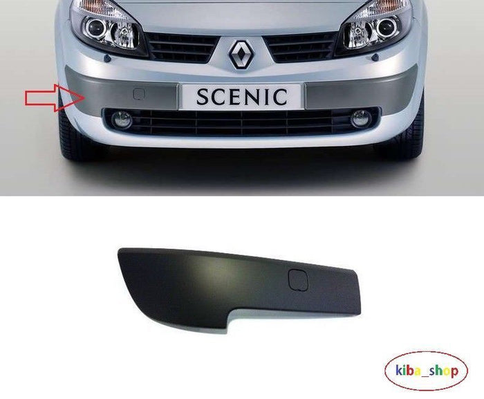 FOR RENAULT SCENIC II mk2 03-06 FRONT BUMPER MOULDING TRIM GREY RH DRIVER