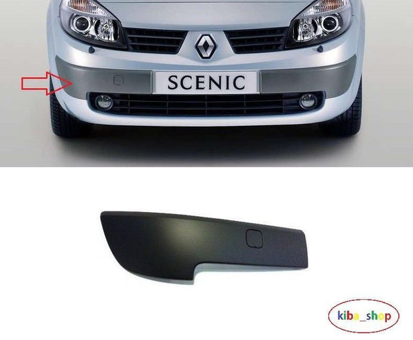 FOR RENAULT SCENIC II mk2 03-06 FRONT BUMPER MOULDING TRIM GREY RH DRIVER