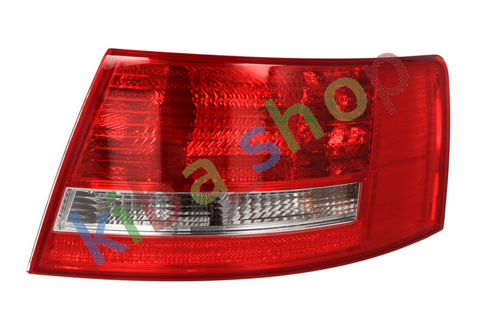 RIGHT RIGHT REAR LAMP R INDICATOR COLOUR WHITE GLASS COLOUR RED FITS FOR AUDI