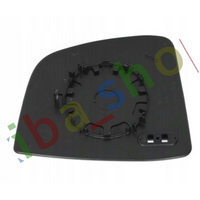 FOR VAUXHALL COMBO 11-18 LEFT SIDE WING MIRROR GLASS + BASE