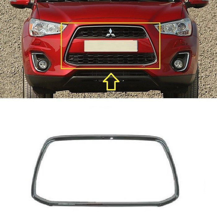 FOR MITSUBISHI ASX 12-16 FRONT GRILL FRAME MOULDING CHROME-6402A313