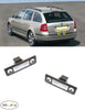 FOR SKODA OCTAVIA ESTATE 2004-2008 2X REAR NUMBER PLATE LIGHT LAMPS LEFT + RIGHT