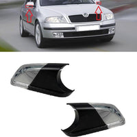 FOR SKODA OCTAVIA II 04-08 WING MIRROR LED INDICATORS PAIR L+R