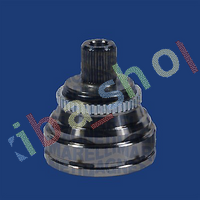 FRONT AXLE RIGHT OR LEFT CV JOINT OUTER L/R 38Z/27Z/595MM ABS45 FITS AUDI 100