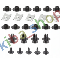 FOR VW CRAFTER 2E 05-17 INNER FENDER LINER FIXING CLIPS SET