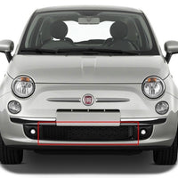 FOR FIAT 500 07-15 FRONT BUMPER LOWER CENTER GRILL TRIM NEW