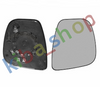 FOR VAUXHALL COMBO/LIFE 18- LEFT SIDE WING MIRROR GLASS + BASE HEATED