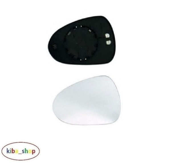 FOR SEAT EXEO 3R 08-13 DOOR MIRROR GLASS LH PASSENGER HEATED