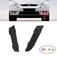 FOR FORD S-MAX 06-09 FRONT BUMPER BLACK LOWER GRILL PAIR LH PASSENGER