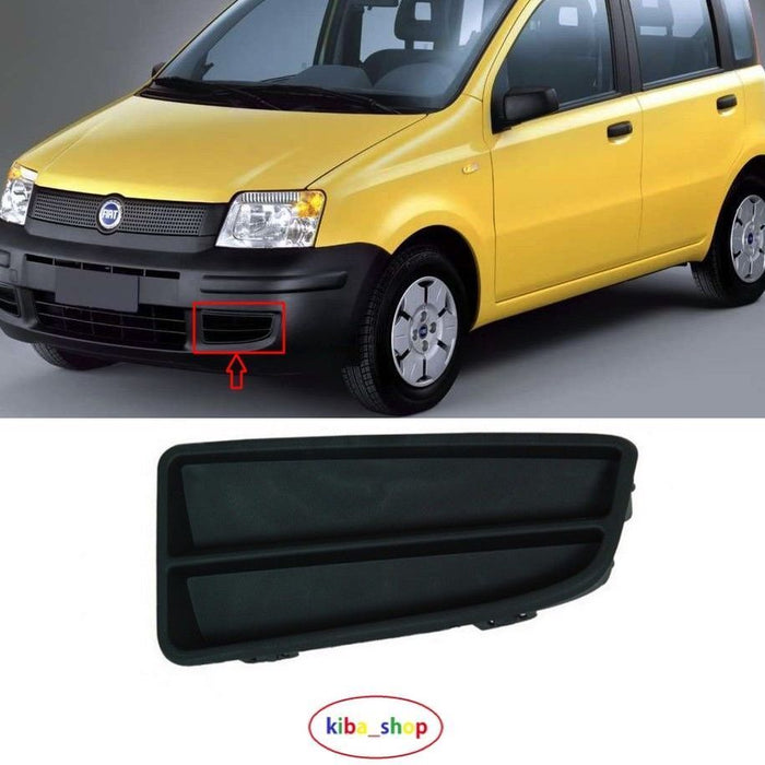 FOR FIAT PANDA 03-12 FRONT BUMPER LH SIDE GRILL COVER-OE: 735366343