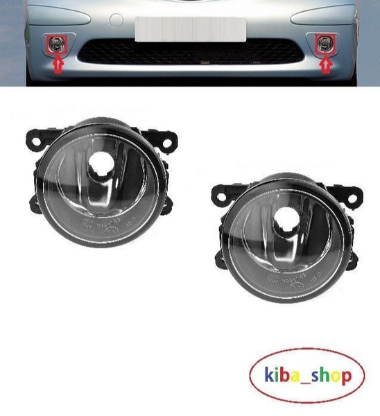 FOR TOYOTA AYGO 2005 - 2012 NEW FRONT FOG LIGHT LAMP PAIR LEFT + RIGHT