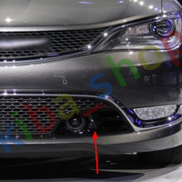 FOR CHRYSLER 200 15-14 FRONT LEFT LOWER BUMPER GRILL WITH FOG HOLE