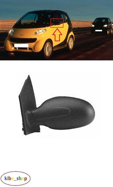 FOR SMART FORTWO 98-04 WING MIRROR CABEL ADJUSTMENT LH BLACK
