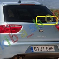 FOR SEAT EXEO 3R 08-13 ESTATE REAR WINDOW WIPER ARM AND BLADE 350 MM