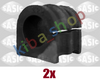 2x FRONT AXLE INNER RIGHT OR LEFT STABILIZER BAR BUSHING FRONT INNER L/R 242MM