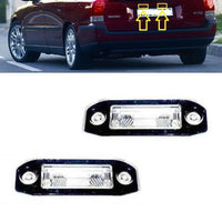 FOR VOLVO V70 00-07 REAR NUMBER PLATE LIGHT LAMPS PAIR