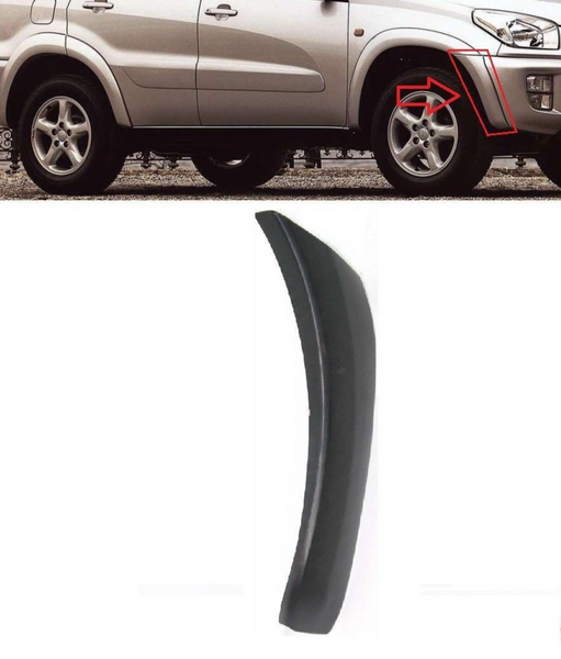 FOR TOYOTA RAV4 2000 - 2000 NEW FRONT BUMPER SIDE MOULDING TRIM RIGHT
