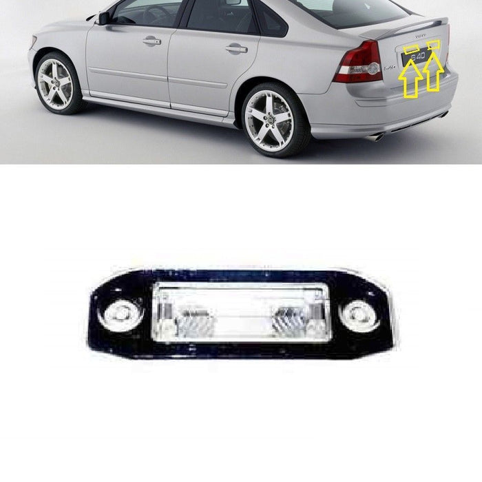 FOR VOLVO S40/V50 04-12 1X REAR NUMBER PLATE LIGHT LAMP LH OR RH