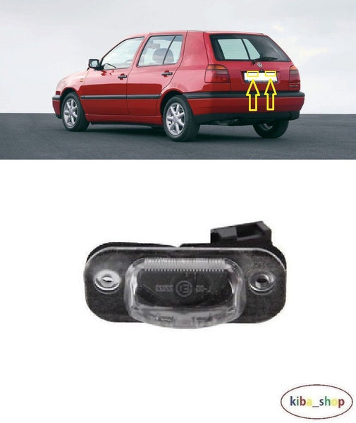FOR VW GOLF MK3 III 3 92-98 1X REAR NUMBER PLATE LIGHT LAMP LH OR RH