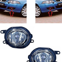 FOR ROVER 45 00-05 FRONT FOG LIGHT LAMPS L+R
