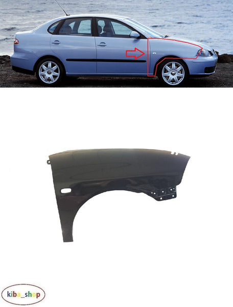 FOR SEAT CORDOBA 6L 02-09 FRONT WINGS FENDER RH GALVANIZED