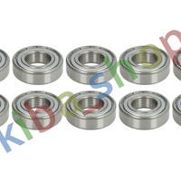 25X52X15 BEARING STANDARD BALL BEARING 10PCS SEALING TYPE DOUBLE-SIDED/WITH Z