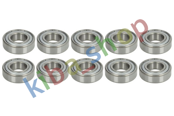 25X52X15 BEARING STANDARD BALL BEARING 10PCS SEALING TYPE DOUBLE-SIDED/WITH Z