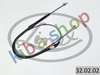 RIGHT RIGHT HANDBRAKE CABLE REAR R 1143MM/307MM FITS FOR OPEL CORSA C TIGRA