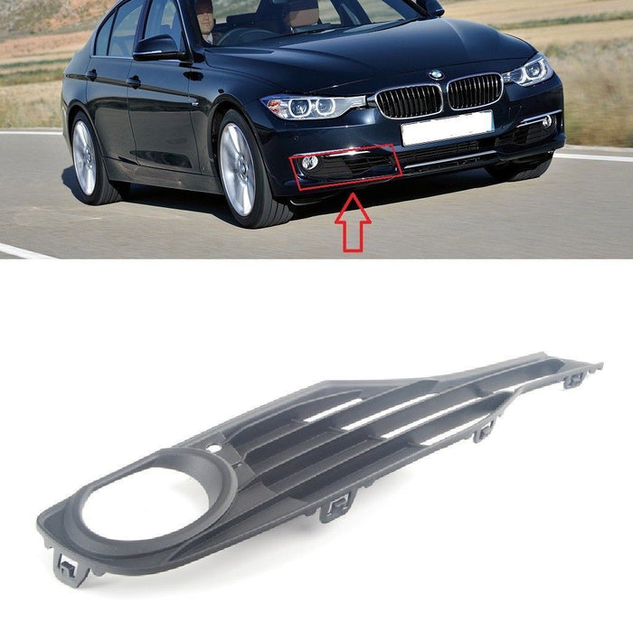 FOR BMW 3 F30/F31 (LUXURY) 12-16 FRONT BUMPER FOG LIGHT LAMP GRILL RH