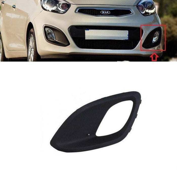 FOR KIA PICANTO 2011-2017 FRONT BUMPER FOG LIGHT LAMP GRILLE LEFT N/S PASSENGER