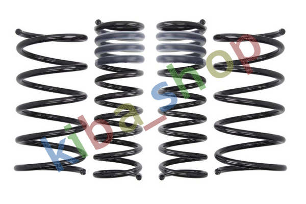 1x LOWERING SPRING PRO-KIT 4PCS 25-35MM / 20-30MM 1060KG / 1300KG FITS BMW 5