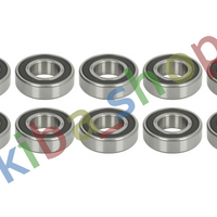 17X35X10 BEARING STANDARD BALL BEARING 10PCS SEALING TYPE DOUBLE-SIDED/LIP