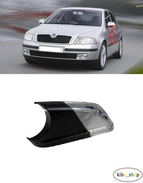 FOR SKODA OCTAVIA II 04-08 WING MIRROR INDICATOR LH PASSENGER