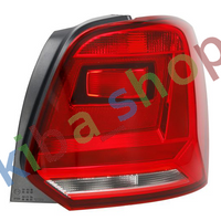 RIGHT RIGHT REAR LAMP R GLASS COLOUR RED FITS FOR VW POLO V 6C 0514-0917