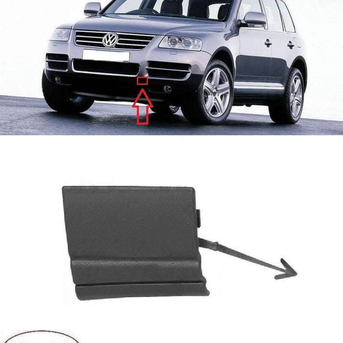 FOR VW TOUAREG 02-06 FRONT BUMPER TOW TOWING EYE HOOK COVER CAP LH