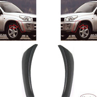 FOR TOYOTA RAV4 2000 - 2000 NEW FRONT BUMPER SIDE MOULDING TRIM LEFT + RIGHT