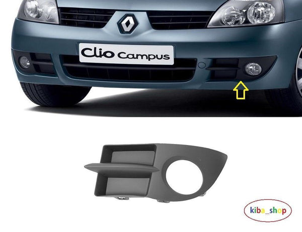 FOR RENAULT CLIO CAMPUS THALIA SYMBOL FRONT BUMPER FOG GRILL LH PASSENGER