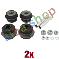 2x FRONT AXLE BOTH SIDES RIGHT OR LEFT CONTROL ARM REPAIR KIT FRONT L/R TRACK