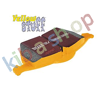 FRONT AXLE BRAKE PADS - TUNING YELLOW STUFF ROAD APPROVAL FITS AUDI A4 ALLROAD