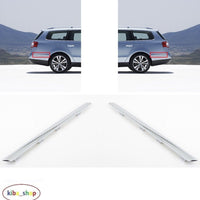 FOR VW PASSAT B6 05-10 REAR BUMPER CHROMED MOULDING TRIM L+R