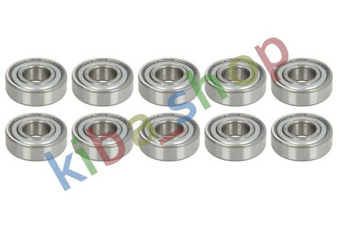 17X40X12 BEARING STANDARD BALL BEARING 10PCS SEALING TYPE DOUBLE-SIDED/WITH Z