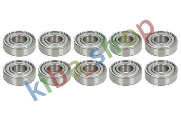 17X40X12 BEARING STANDARD BALL BEARING 10PCS SEALING TYPE DOUBLE-SIDED/WITH Z