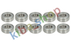 17X40X12 BEARING STANDARD BALL BEARING 10PCS SEALING TYPE DOUBLE-SIDED/WITH Z