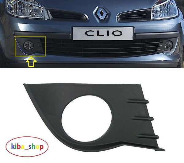 FOR RENAULT CLIO III mk3 05-09 FRONT BUMPER FOG GRILL RH DRIVER