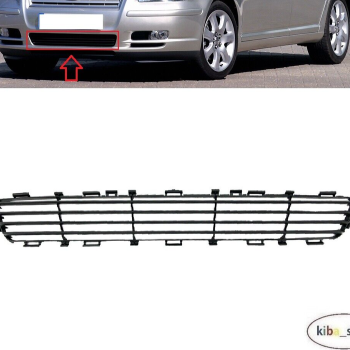 FOR TOYOTA AVENSIS T25 2003 - 2006 NEW FRONT BUMPER LOWER GRILL GRILLE