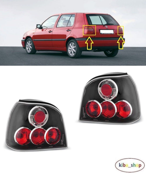 FOR VW GOLF MK3 III 92-98 TUNING REAR TAIL LIGHT LAMPS L+R