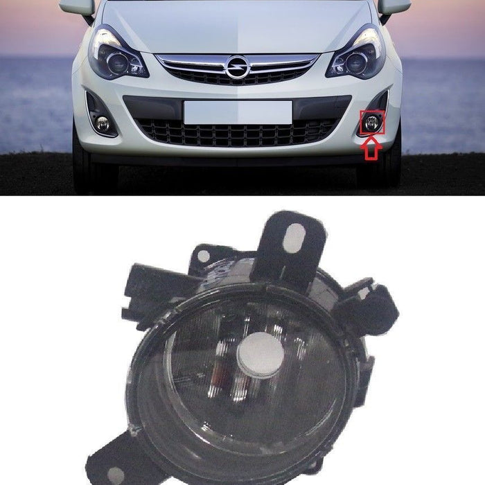 FOR VAUXHALL CORSA D 11-14 FRONT FOG LIGHT LAMP LH PASSANGER