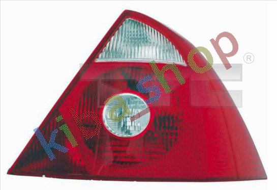 RIGHT RIGHT REAR LAMP R INDICATOR COLOUR WHITE GLASS COLOUR RED FITS FOR FORD